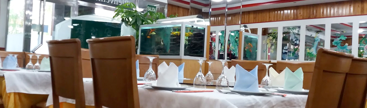 Foto del interior del restaurante chino nieves